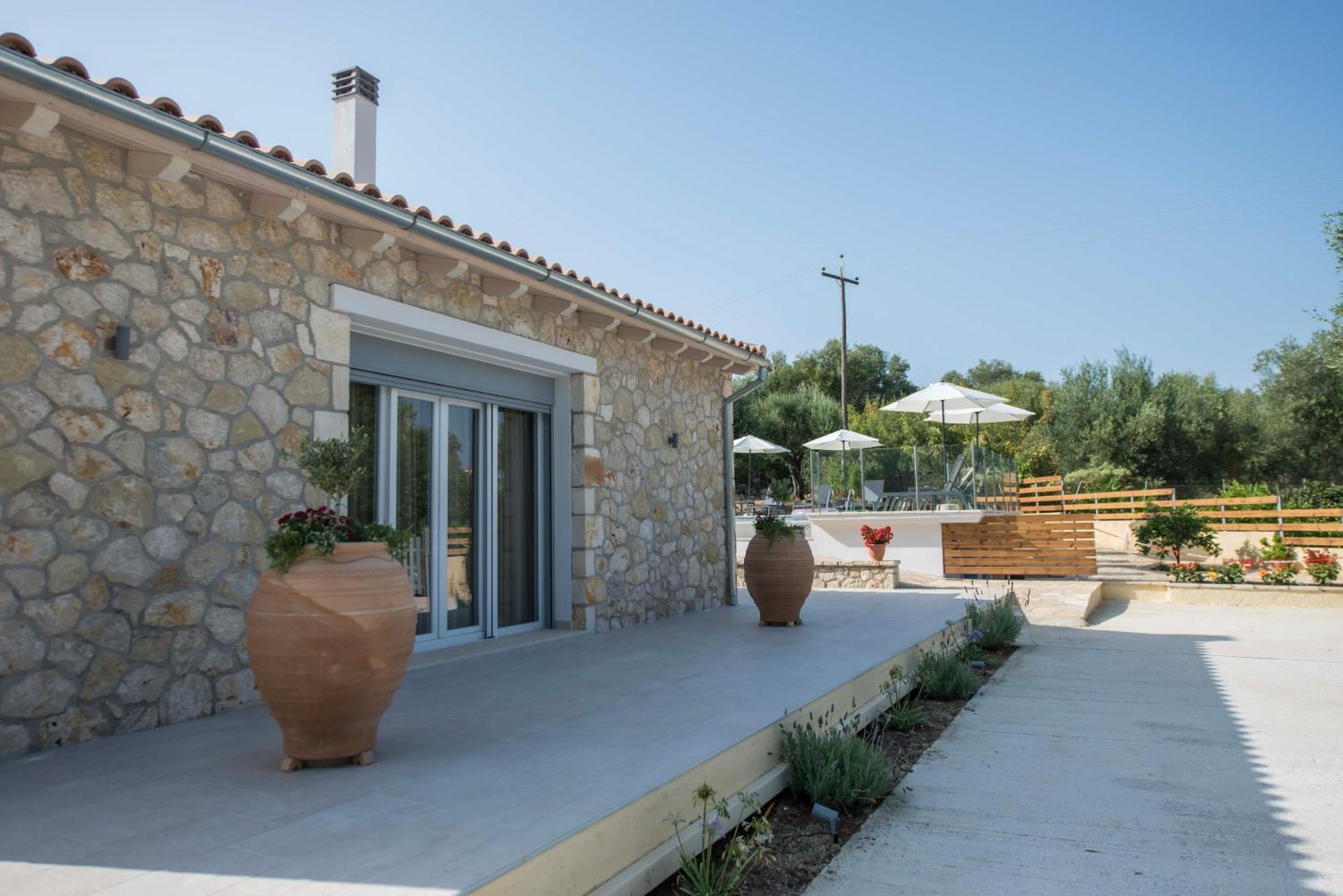 Villa Martha Perithia Corfu Exteriör bild
