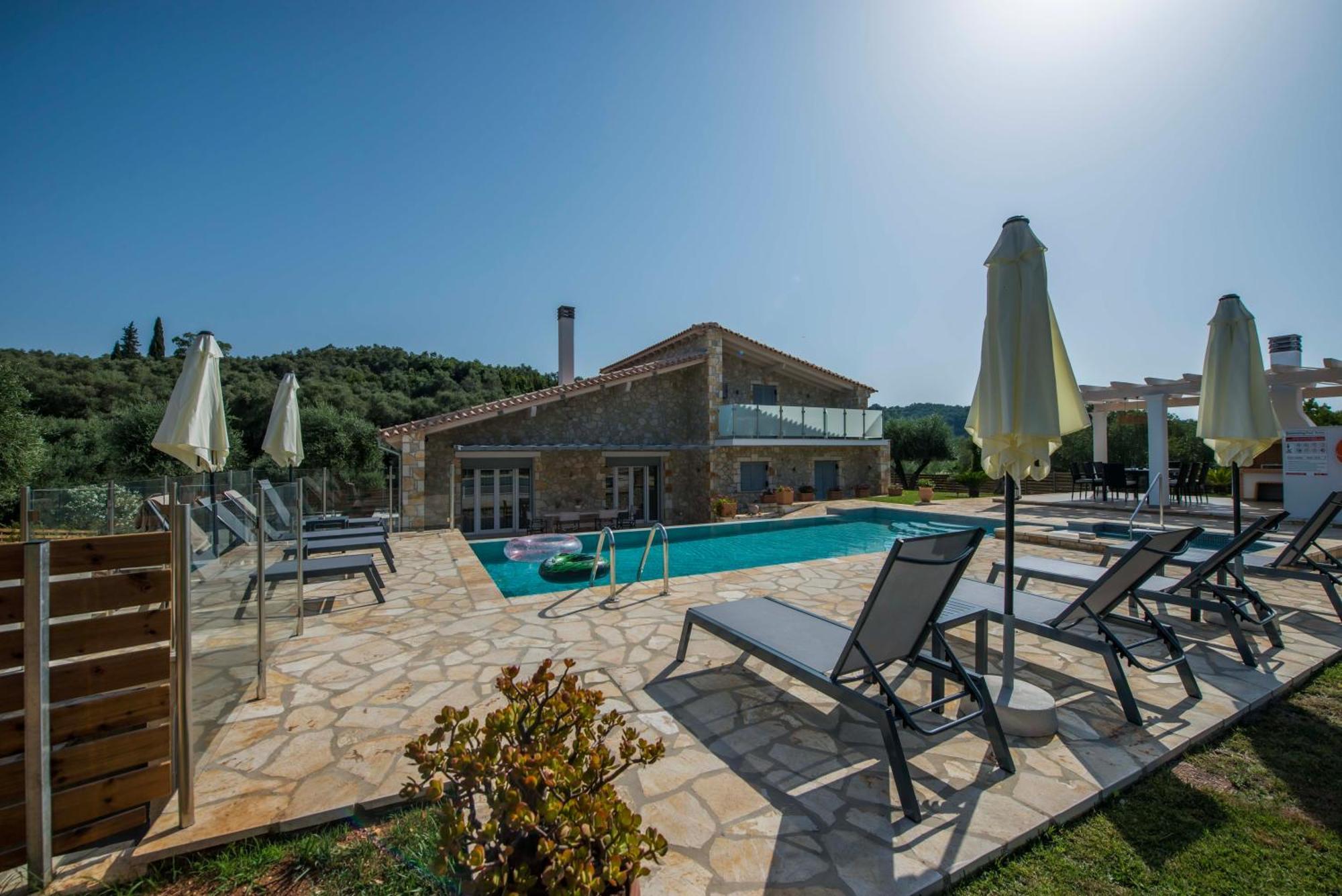 Villa Martha Perithia Corfu Exteriör bild