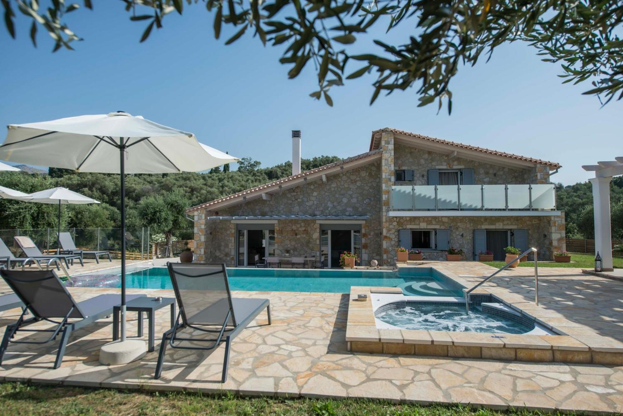 Villa Martha Perithia Corfu Exteriör bild