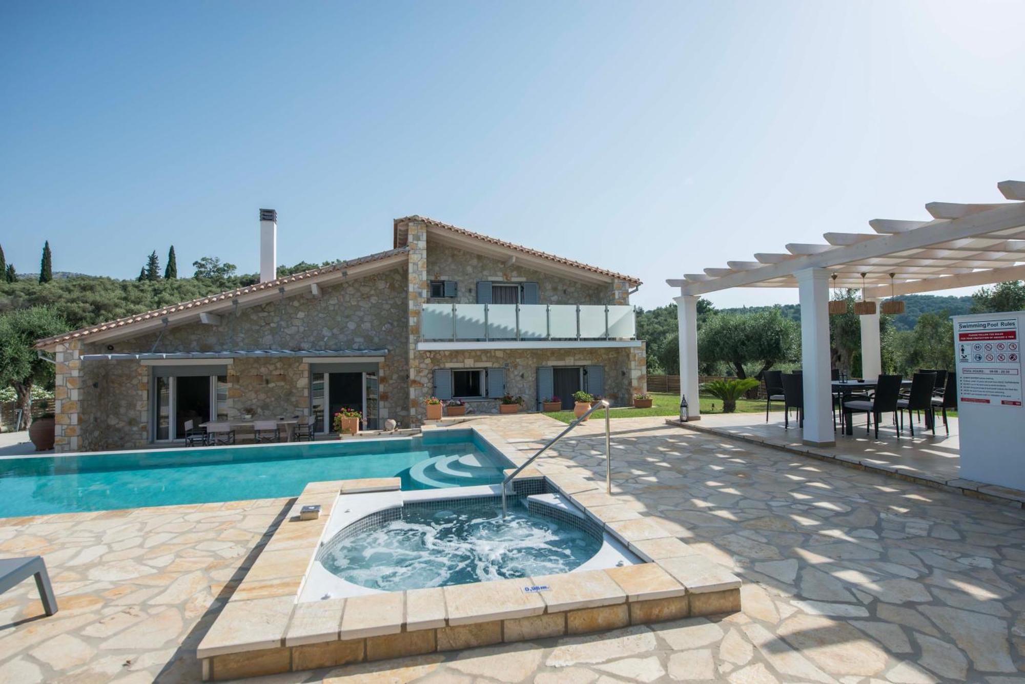 Villa Martha Perithia Corfu Exteriör bild