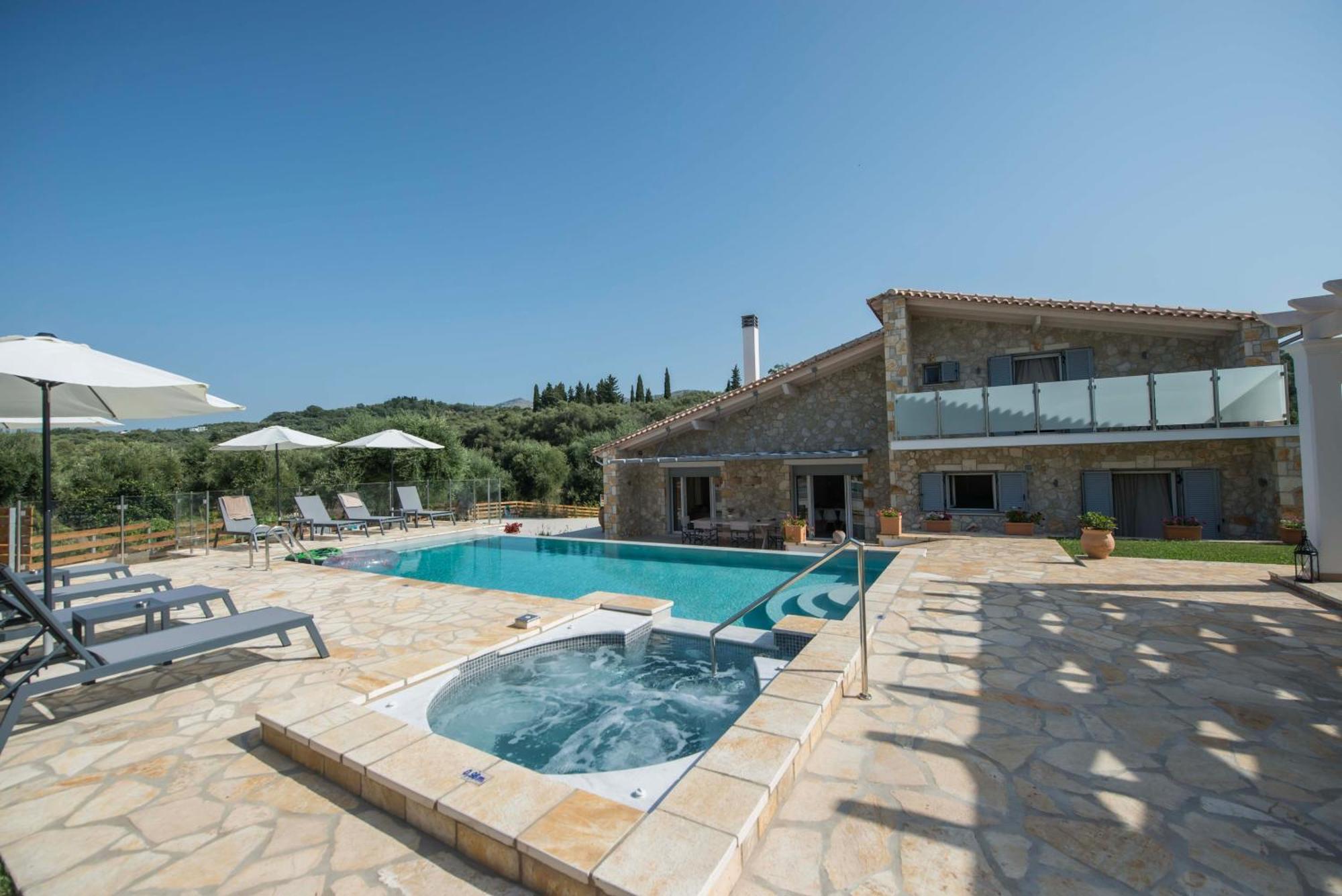 Villa Martha Perithia Corfu Exteriör bild