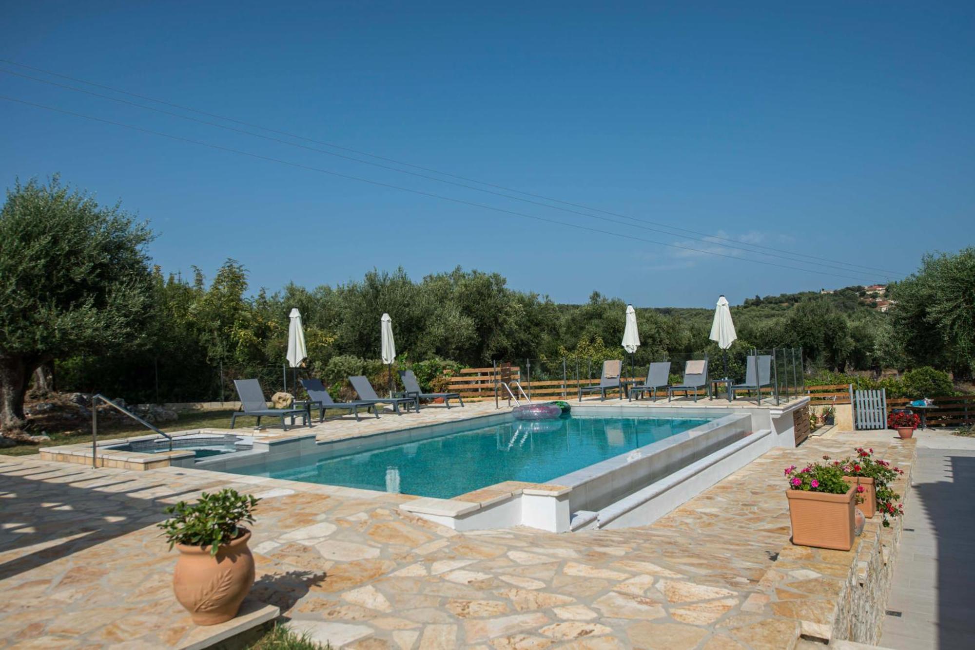 Villa Martha Perithia Corfu Exteriör bild